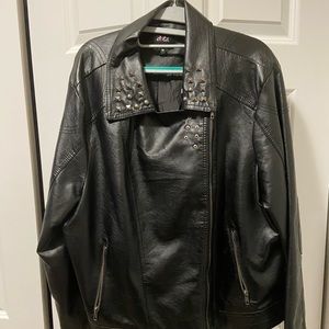 Faux Leather Jacket